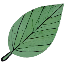 Icona d'un full d'arbre